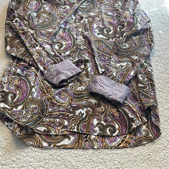 Bugatchi Multicolor Paisley Shirt - Picture 5 of 6